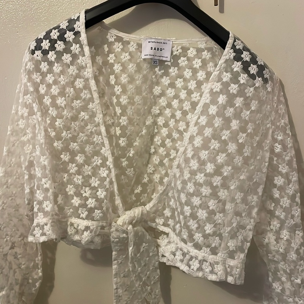 Sabo Skirt Lace Crop Top
